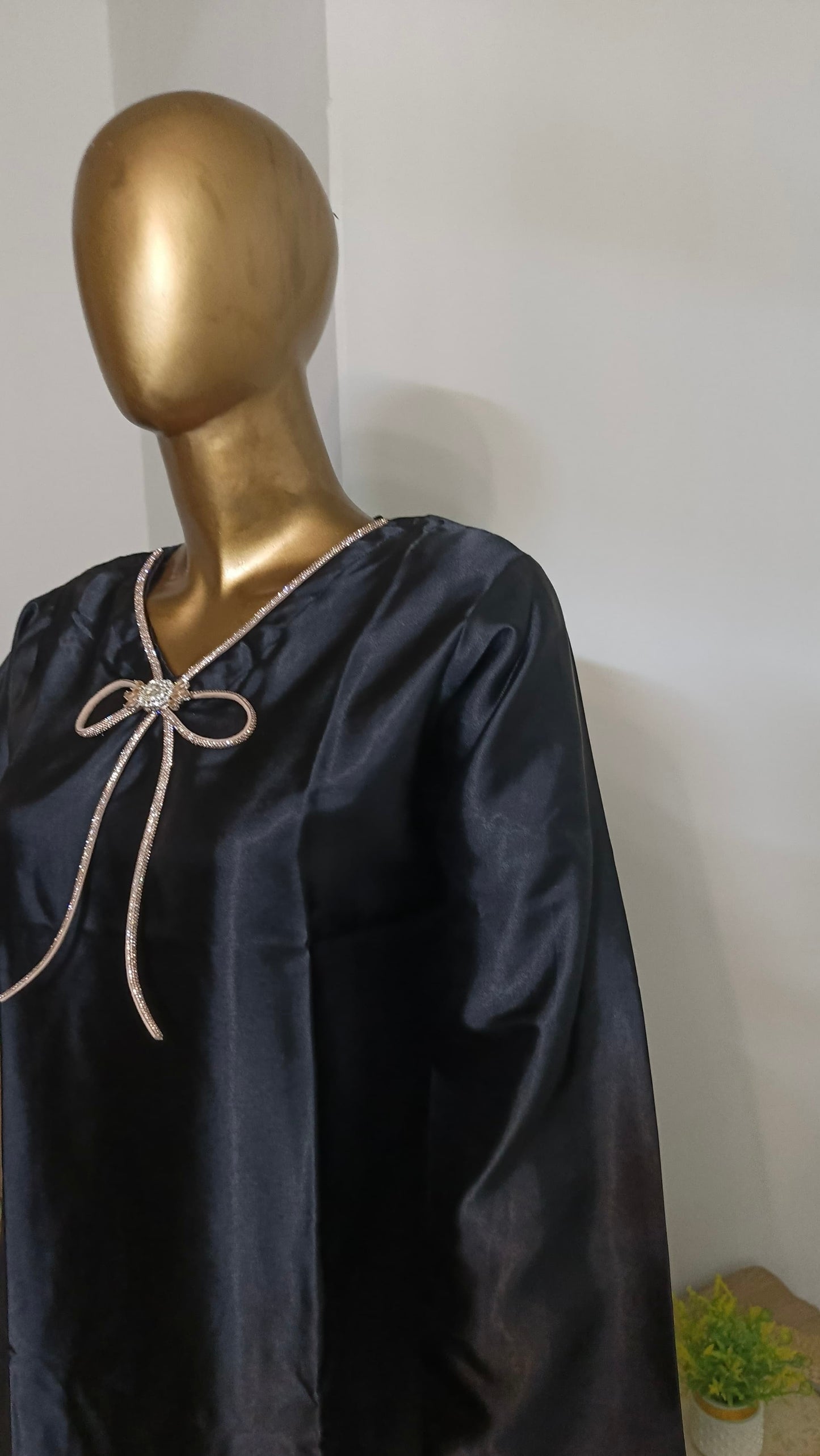 Kalpana 3 piece ready to wear Farshi shalwar silk outfit with Ruffle Duppatta women wear