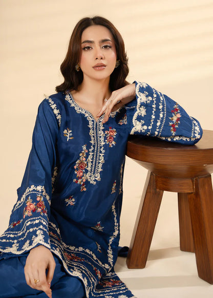 NEELI Luxury classy style Chiffon 3 piece ready to wear traditional embroidered asian suit stylish womenswear outfit