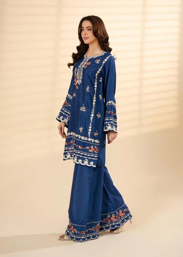 NEELI Luxury classy style Chiffon 3 piece ready to wear traditional embroidered asian suit stylish womenswear outfit