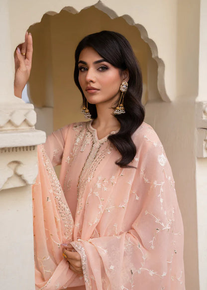 ALEENA Luxury classy style Chiffon 3 piece ready to wear traditional embroidered asian suit stylish womenswear outfit (Watch video)