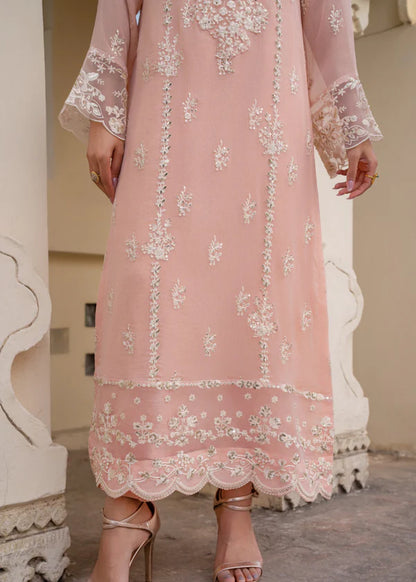 ALEENA Luxury classy style Chiffon 3 piece ready to wear traditional embroidered asian suit stylish womenswear outfit (Watch video)
