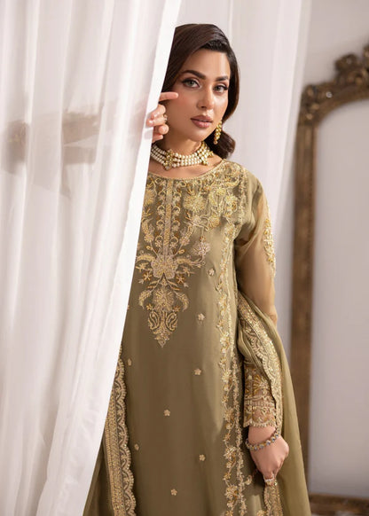 Laiba Luxury classy Chiffon 3 piece ready to wear traditional embroidered asian stylish womenswear outfit - Watch video