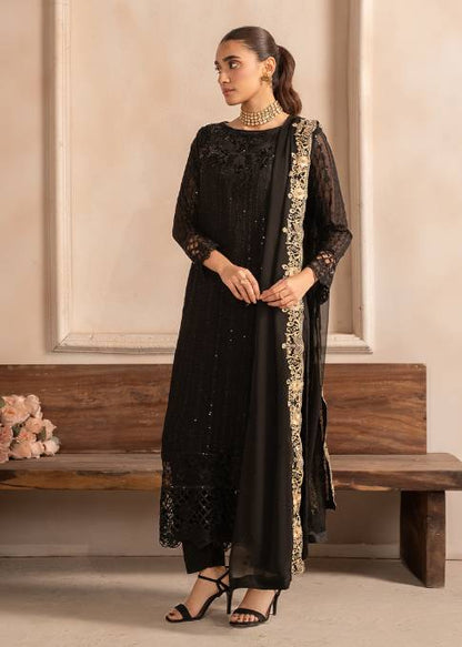MARIA Luxury classy style Chiffon 3 piece ready to wear traditional embroidered asian suit stylish womenswear outfit