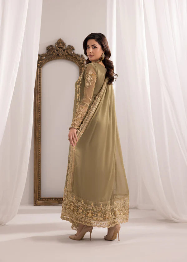 Laiba Luxury classy Chiffon 3 piece ready to wear traditional embroidered asian stylish womenswear outfit - Watch video