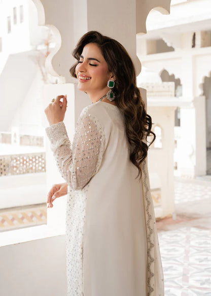 SMILEY Luxury classy style Chiffon 3 piece ready to wear traditional embroidered asian suit stylish womenswear outfit Shirt length 46”-48” (Watch video)