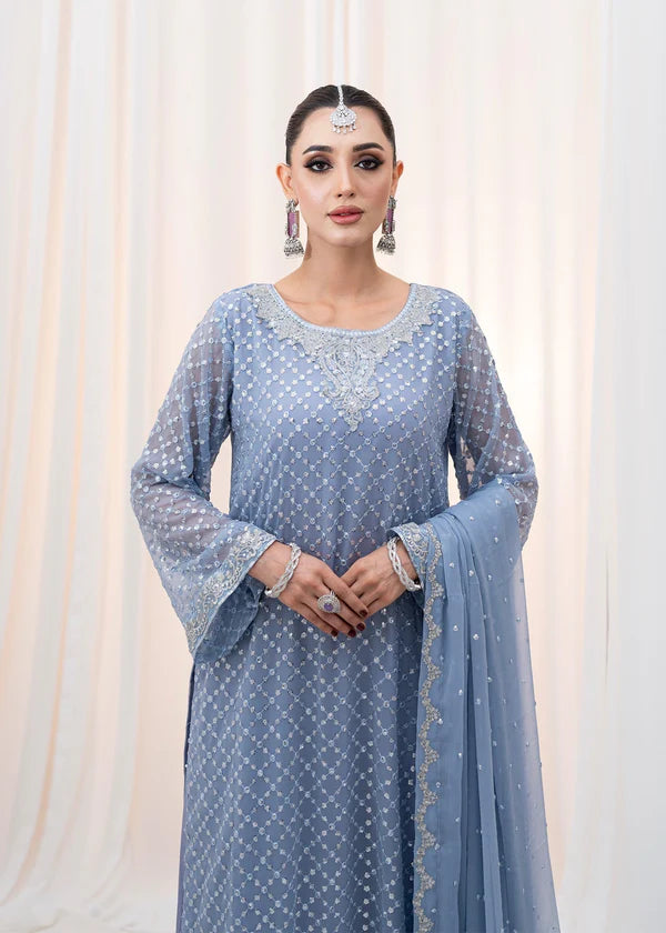 MARIAM Luxury classy style Chiffon 3 piece ready to wear traditional embroidered asian suit stylish womenswear outfit