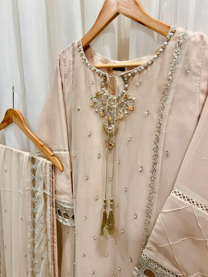Payal Chiffon 3 piece ready to wear traditional suit