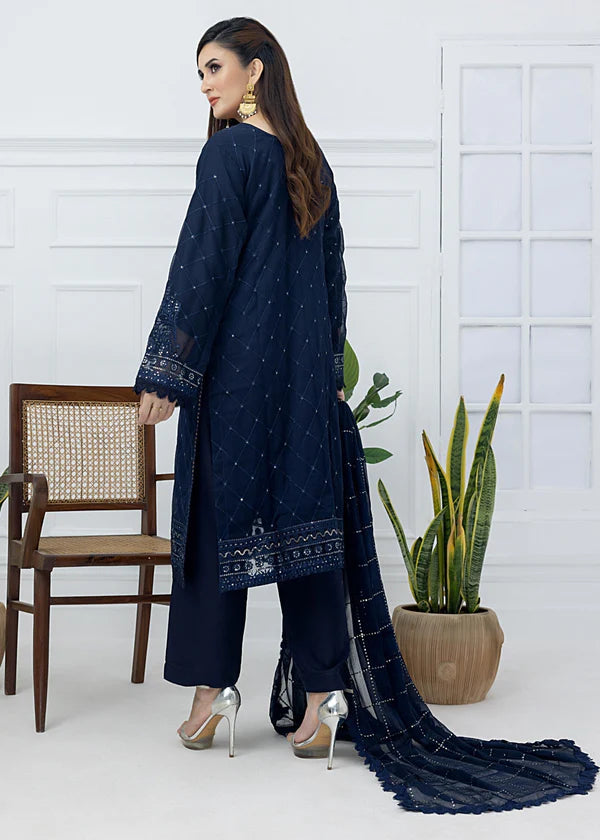 PREET Luxury classy style Chiffon 3 piece ready to wear traditional embroidered asian suit stylish womenswear outfit