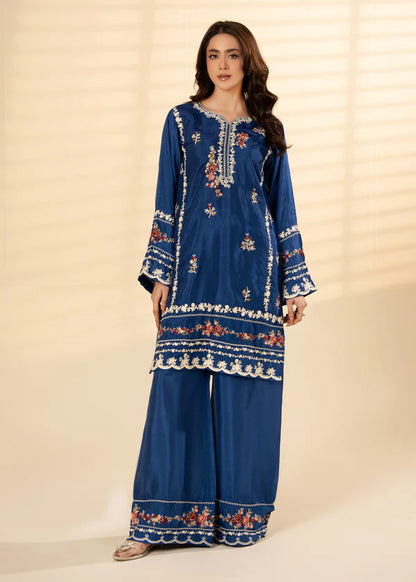 NEELI Luxury classy style Chiffon 3 piece ready to wear traditional embroidered asian suit stylish womenswear outfit