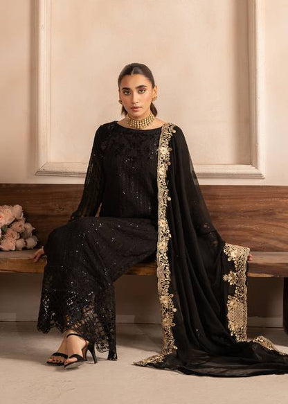 MARIA Luxury classy style Chiffon 3 piece ready to wear traditional embroidered asian suit stylish womenswear outfit