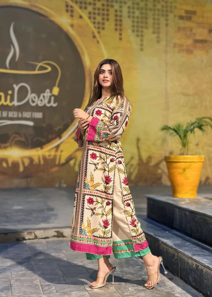 Rupali 2 piece ready to wear Digital printed outfit women wear