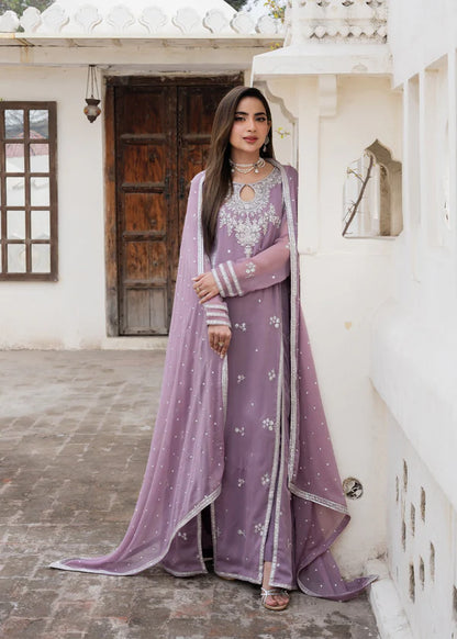 JASMIN Luxury classy Slit style Chiffon 3 piece ready to wear traditional embroidered asian suit stylish womenswear outfit