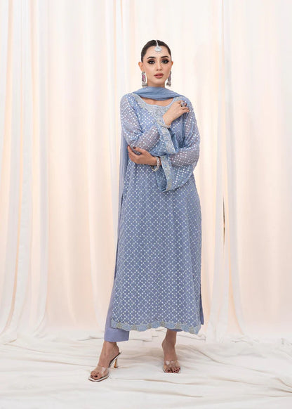 MARIAM Luxury classy style Chiffon 3 piece ready to wear traditional embroidered asian suit stylish womenswear outfit