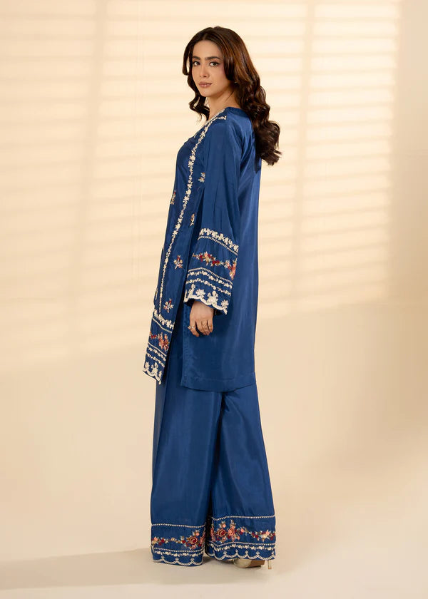 NEELI Luxury classy style Chiffon 3 piece ready to wear traditional embroidered asian suit stylish womenswear outfit