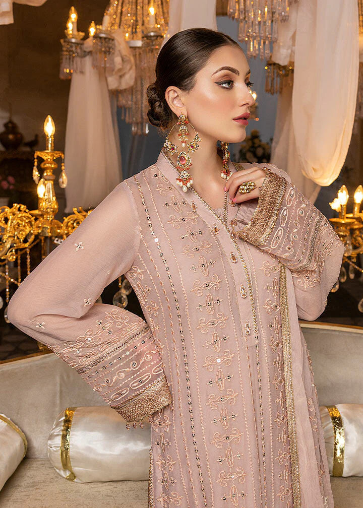 Diana Chiffon 3 piece ready to wear traditional suit