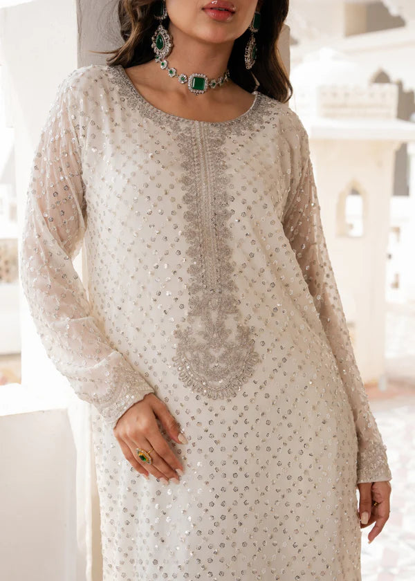 SMILEY Luxury classy style Chiffon 3 piece ready to wear traditional embroidered asian suit stylish womenswear outfit Shirt length 46”-48” (Watch video)