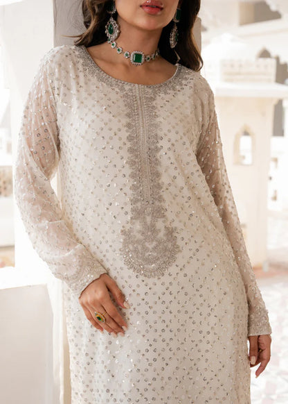 SMILEY Luxury classy style Chiffon 3 piece ready to wear traditional embroidered asian suit stylish womenswear outfit Shirt length 46”-48” (Watch video)