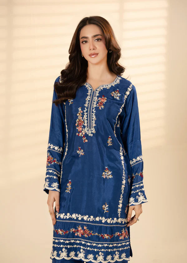 NEELI Luxury classy style Chiffon 3 piece ready to wear traditional embroidered asian suit stylish womenswear outfit
