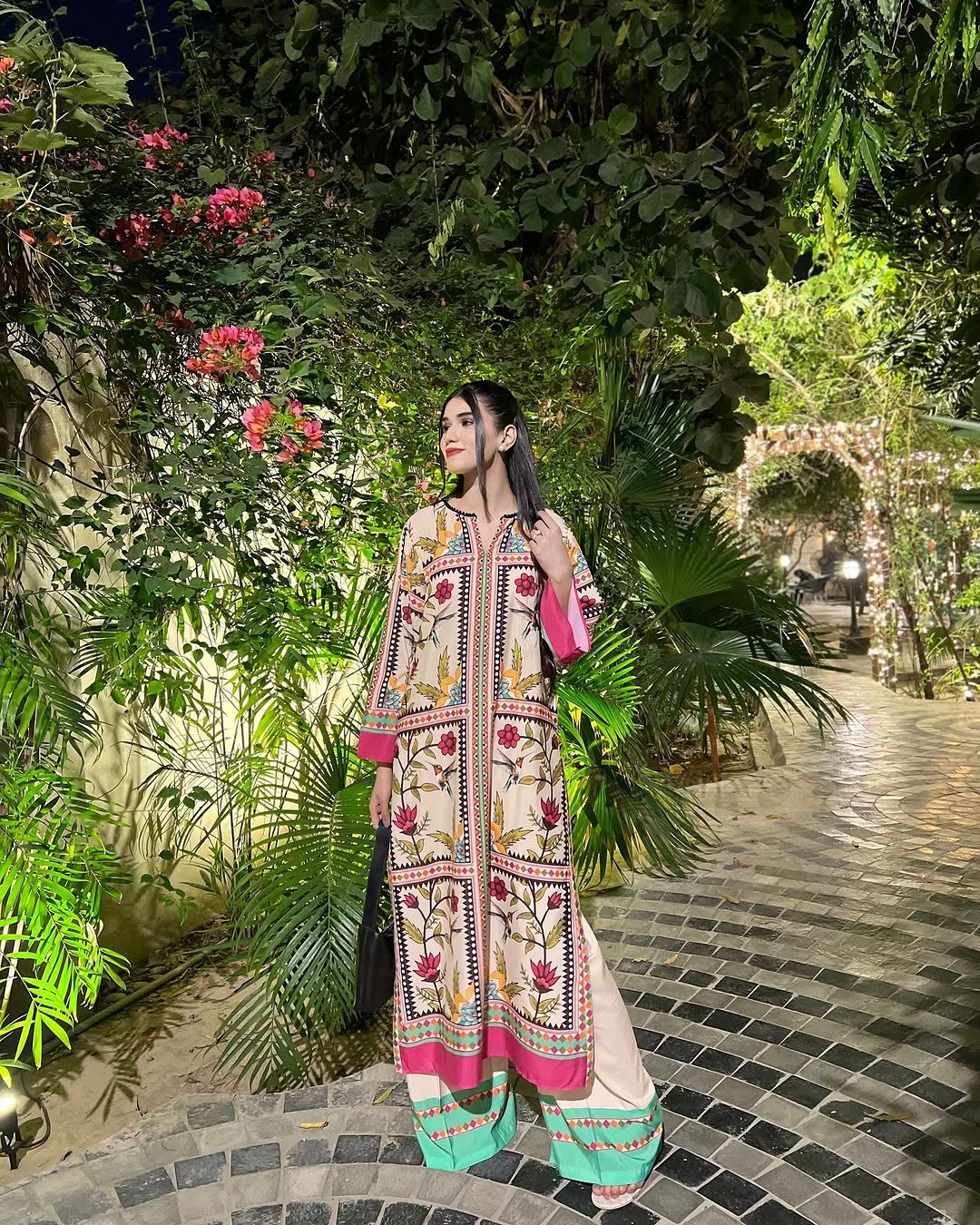 Rupali 2 piece ready to wear Digital printed outfit