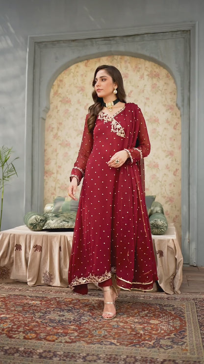 Sanayah Luxury Chiffon Pret