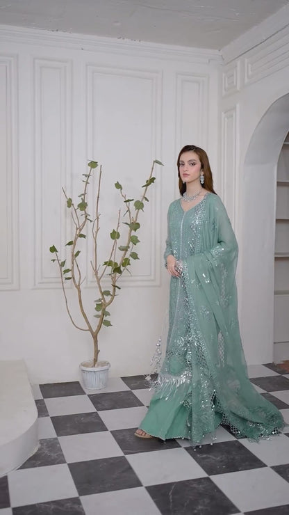 Eshal Luxury Chiffon Pret